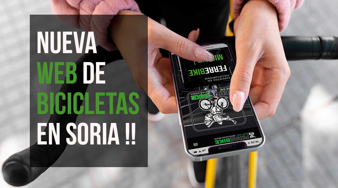 Nueva web Bicicletas Soria FerreBike Mío Cid Bicicletas Soria